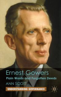 Book Cover for Ernest Gowers by Ann Scott