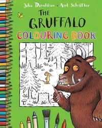 Book Cover for The Gruffalo Colouring Book by Julia Donaldson, Axel Scheffler