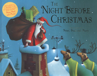 Book Cover for The Night Before Christmas by Clement Clarke Moore, Éric Puybaret, Paul, and Mary Musical group Peter