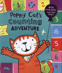 Book Cover for Poppy Cat's Counting Adventure by Lara Jones