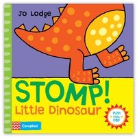 Book Cover for Stomp! Little Dinosaur by Jo Lodge