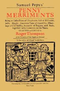 Book Cover for Samuel Pepys' Penny Merriments by Samuel Pepys