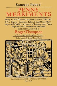Book Cover for Samuel Pepys' Penny Merriments by Samuel Pepys