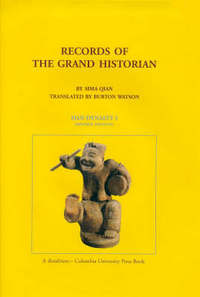 Book Cover for Records of the Grand Historian by Burton Watson