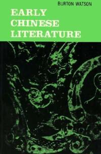 Book Cover for Early Chinese Literature by Burton Watson