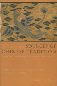 Book Cover for Sources of Chinese Tradition by Wm Theodore De Bary, Richard Lufrano