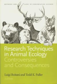 Book Cover for Research Techniques in Animal Ecology by Luigi Boitani, Todd Fuller