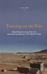 Book Cover for Teetering on the Rim by Lesley Gill