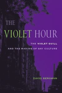 Book Cover for The Violet Hour by David Bergman
