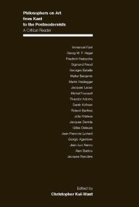 Book Cover for Philosophers on Art from Kant to the Postmodernists by Christopher Want