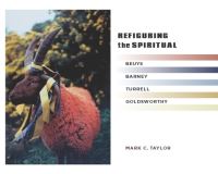 Book Cover for Refiguring the Spiritual by Mark C Chair and Professor, Columbia University Taylor