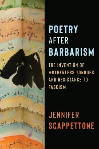 Book Cover for Poetry After Barbarism by Jennifer Scappettone