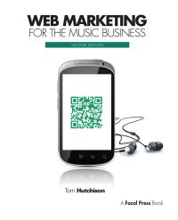 Book Cover for Web Marketing for the Music Business by Thomas W Hutchison