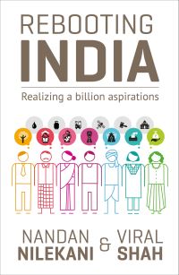 Book Cover for Rebooting India by Nandan Nilekani, Viral Shah