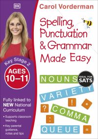 Book Cover for Spelling, Punctuation and Grammar Made Easy. Ages 10-11 by Carol Vorderman