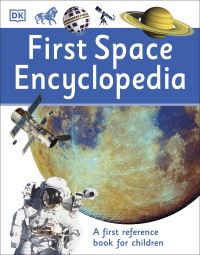 Book Cover for First Space Encyclopedia by Ishani Nandi