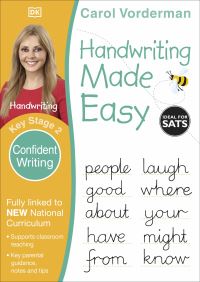 Book Cover for Handwriting Made Easy. Confident Writing KS2 by Carol Vorderman