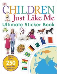 Book Cover for Children Just Like Me Ultimate Sticker Book by DK