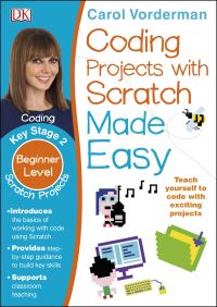 Book Cover for Computer Coding Scratch Projects Made Easy by Carol Vorderman