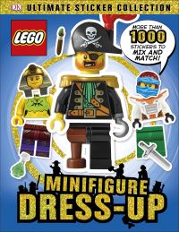 Book Cover for LEGO Minifigure Dress-Up Ultimate Sticker Collection by DK