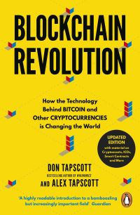 Book Cover for Blockchain Revolution by Don Tapscott, Alex Tapscott