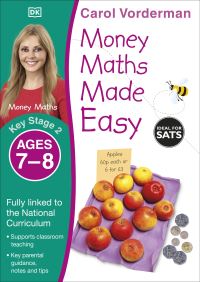 Book Cover for Money Maths Made Easy. Workbook by Carol Vorderman