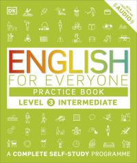 Book Cover for English for Everyone. Level 3 Intermediate. Practice Book by 