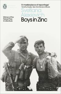 Book Cover for Boys in Zinc by Svetlana Aleksievich