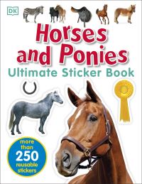 Book Cover for Horses and Ponies Ultimate Sticker Book by DK