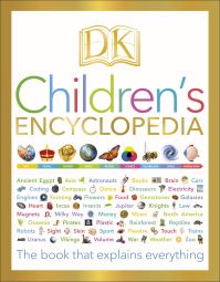 Book Cover for DK Children's Encyclopedia by Lizzie Davey