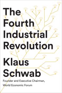 Book Cover for The Fourth Industrial Revolution by Klaus Schwab