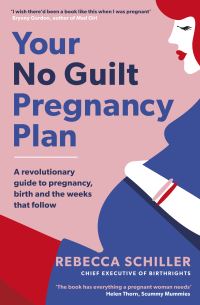 Book Cover for Your No Guilt Pregnancy Plan by Rebecca Schiller