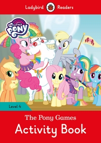 Book Cover for The Pony Games. Activity Book by Hannah Fish