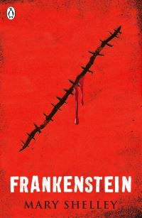 Book Cover for Frankenstein by Mary Wollstonecraft Shelley