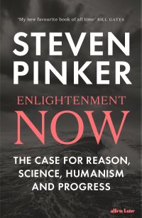 Book Cover for Enlightenment Now by Steven Pinker