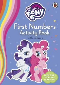 Book Cover for My Little Pony First Numbers Activity Book by Ladybird