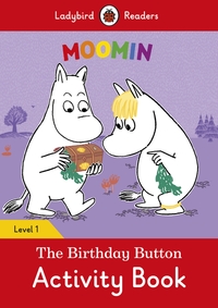 Book Cover for The Birthday Button. Activity Book by Hannah Fish