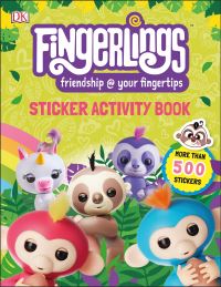 Book Cover for Fingerlings Sticker Activity Book by DK