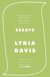 Book Cover for Essays by Lydia Davis