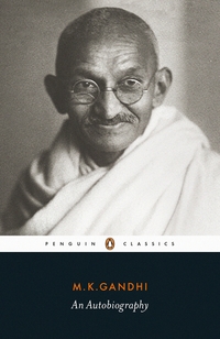 Book Cover for An Autobiography by Gandhi