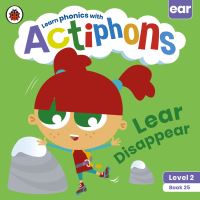 Book Cover for Lear Disappear by Teresa Heapy, Kate Ruttle, Lowri Cerys Edwards, Lucy Jane Griffiths