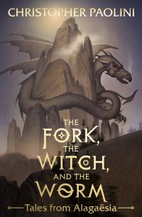 Book Cover for The Fork, the Witch, and the Worm Volume 1 Eragon by Christopher Paolini