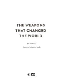 Book Cover for The Weapons That Changed the World by David Long
