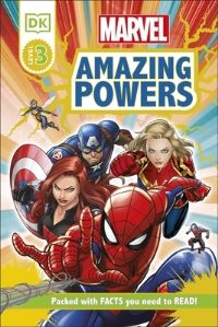 Book Cover for Marvel Amazing Powers by Victoria Armstrong, Clare Millar