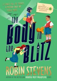 Book Cover for The Body in the Blitz by Robin Stevens