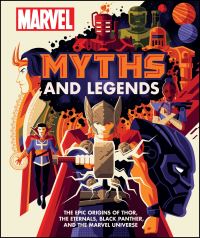 Book Cover for Marvel Myths and Legends by James Hill