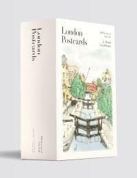 Book Cover for London Postcards by David Gentleman