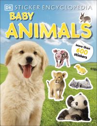 Book Cover for Sticker Encyclopedia Baby Animals by DK