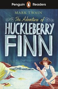Book Cover for The Adventures of Huckleberry Finn by Mark Twain