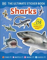Book Cover for Ultimate Sticker Book Sharks by DK
